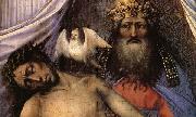 Detail of Mourning Trinity Robert Campin